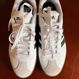 adidas White and Black Athletic Shoes